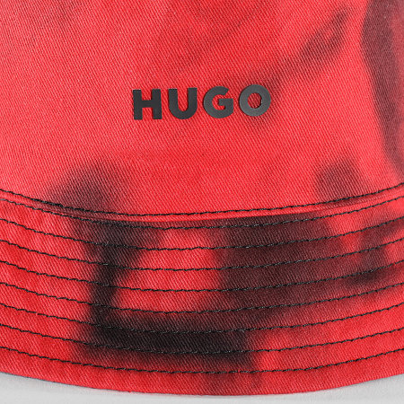 HUGO - Bob Carol 50503726 Negro Rojo Reversible