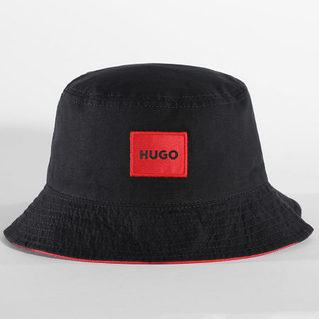 HUGO - Bob Carol 50503726 Negro Rojo Reversible