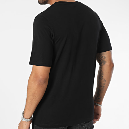 Jack And Jones - Camiseta negra con logotipo