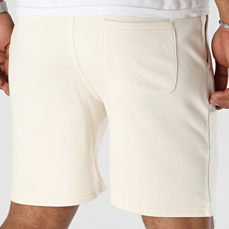 La Piraterie - Short Jogging Wave Beige Noir