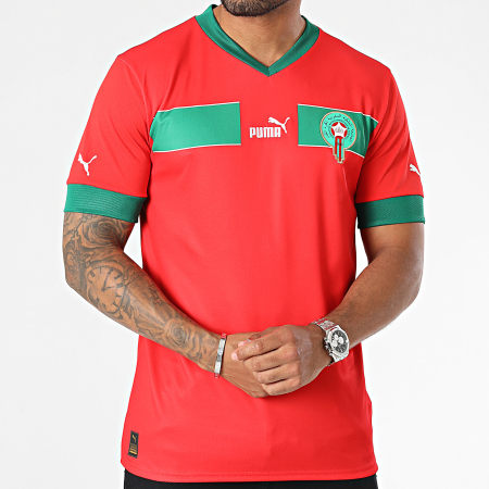 Maillot De Foot Maroc FRMF Home Jersey 765807 Rouge