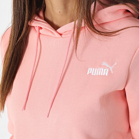 Puma - Sweat Capuche Femme Essential 670004 Rose