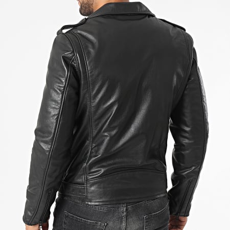 Schott NYC - Veste Cuir LC1140 Noir