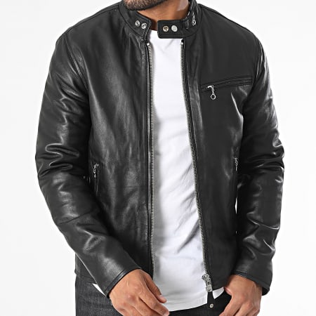 Schott NYC - Veste Cuir LC949D Noir