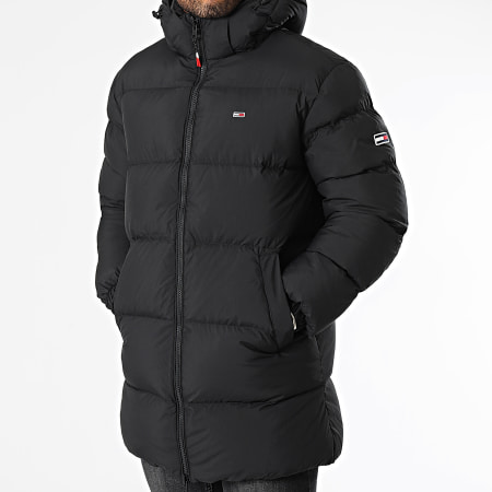 Tommy Jeans - Doudoune Capuche Essential Down 5117 Noir
