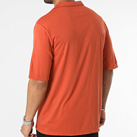 Uniplay - Camisa de manga corta rojo ladrillo
