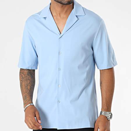 Uniplay - Camisa azul claro de manga corta