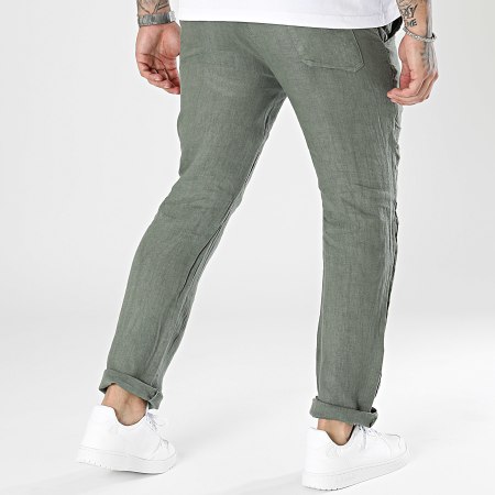 Uniplay - Pantalones verde caqui