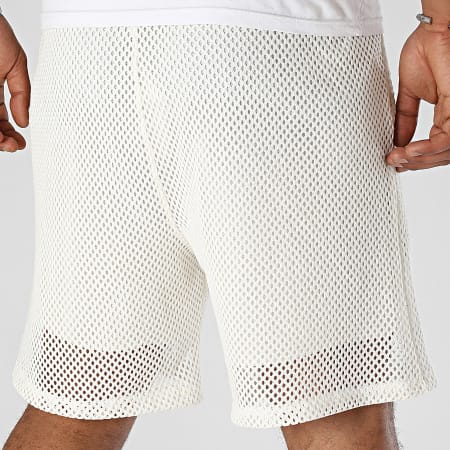 Uniplay - Pantalón corto de jogging beige claro
