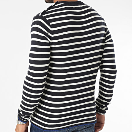 Only And Sons - Maglione Kalby blu navy bianco