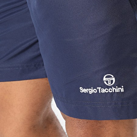 Sergio Tacchini - Rob 39172 Pantalones cortos de jogging azul marino