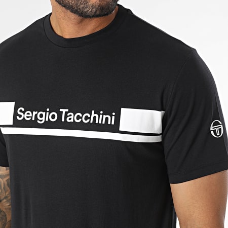 Sergio Tacchini - Tee Shirt Jared 39915 Noir
