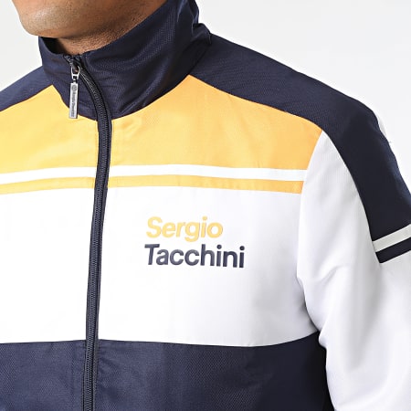 Sergio Tacchini - Set di tute da ginnastica 40316 Nero Bianco Arancione