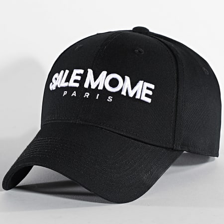 Sale Môme Paris - Cappello Logo Nero Bianco