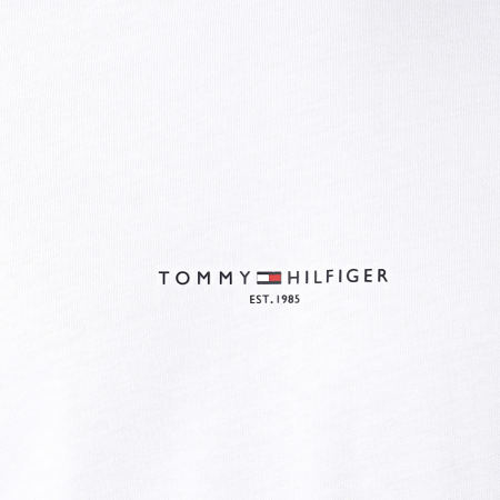 Tommy Hilfiger - Tipped Logo Camiseta 2584 Blanco