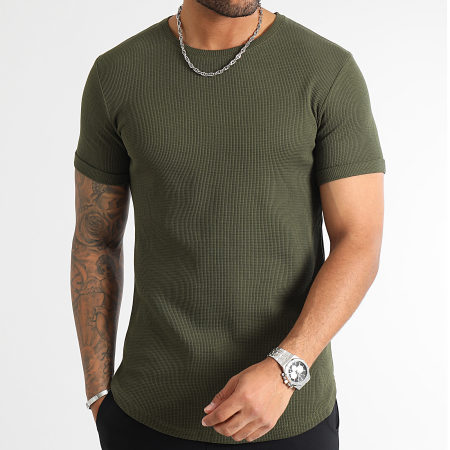 LBO - Camiseta oversize 3041 Verde caqui