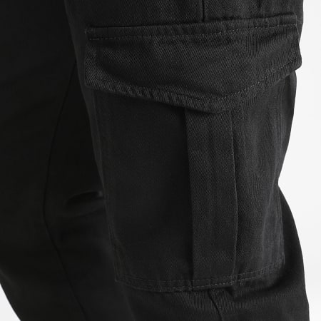 LBO - Jogger Pant Relaxed Fit Cargo Jeans 3048 Denim Negro