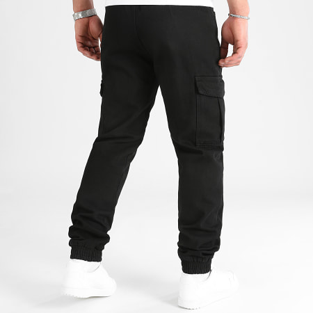 LBO - Jogger Pant Cargo Jeans dal taglio rilassato 3048 Denim Nero