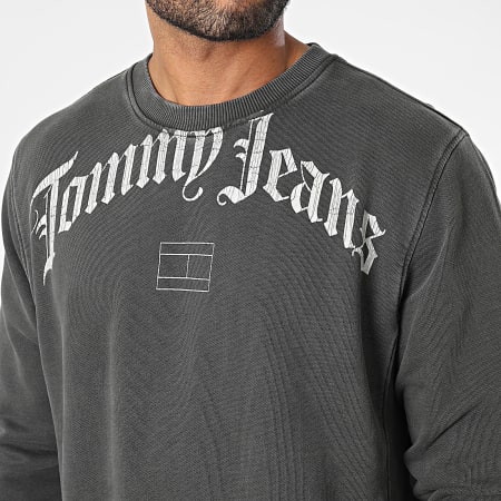 Tommy Jeans - Sweat Crewneck Relax Grunge Arch7792 Gris Anthracite