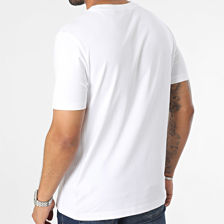 BOSS - Tee Shirt A Bandes Tape 50494529 Blanc