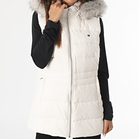 Doudoune sans sales manche tommy femme
