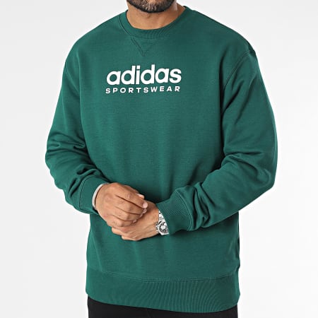 Adidas Sportswear - Felpa girocollo Tutti SZN IJ9440 Verde