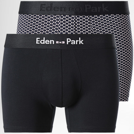 Eden Park - Set De 2 Boxers EP1221H31P2 Azul Marino Rosa