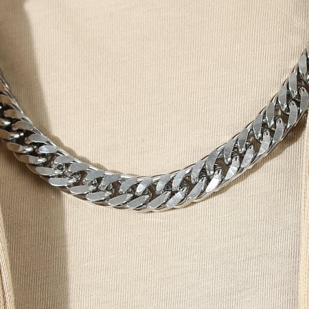 LBO - Collana in argento a maglie cordonate da 10 mm