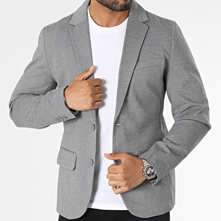 Only And Sons - Veste Blazer Mark Slim 22025851 Gris Chiné