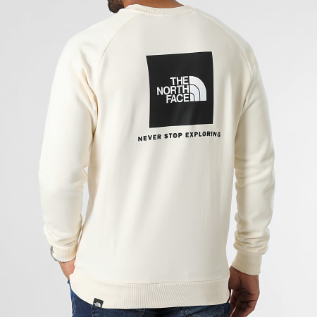 The North Face - Sweat Crewneck Red Box Beige