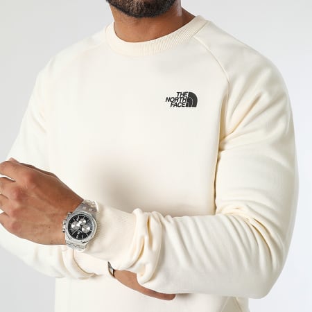 The North Face - Sweat Crewneck Red Box Beige
