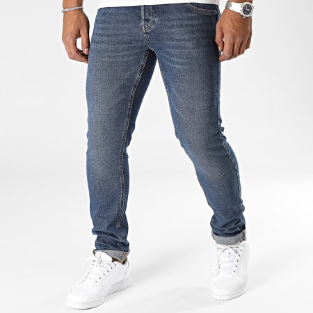 Black Industry - Blauwe Denim Slim Jeans