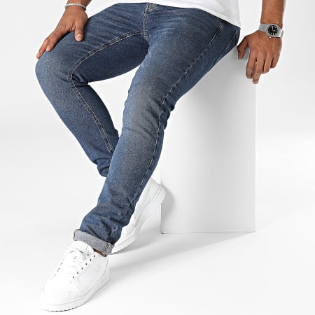 Black Industry - Blauwe Denim Slim Jeans