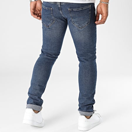 Black Industry - Blauwe Denim Slim Jeans