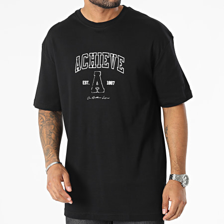 Black Industry - Zwart oversized T-shirt