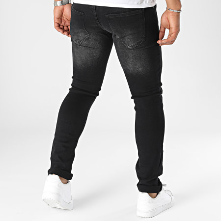 Black Industry - Slanke zwarte jeans