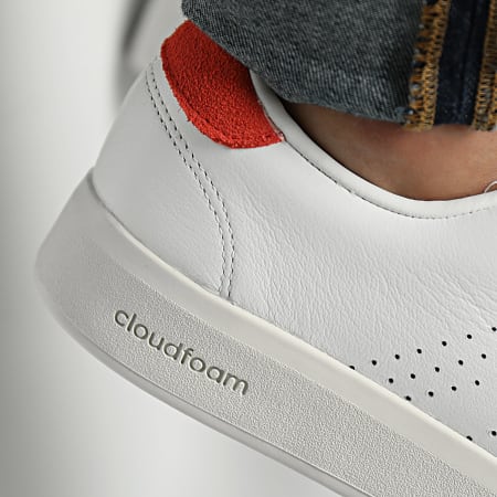 Adidas Sportswear - Sneakers Advantage Premium IF0121 Cloud White Bright Red