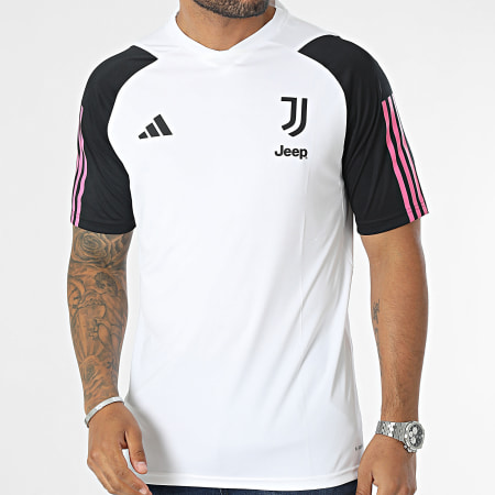 Adidas Performance - Camiseta de fútbol Juventus Slim HZ5055 Blanco Negro