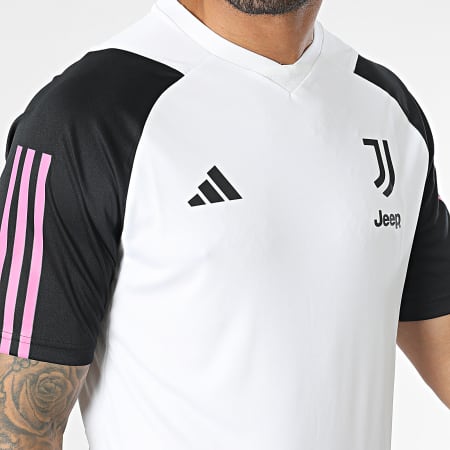 Adidas Performance - Camiseta de fútbol Juventus Slim HZ5055 Blanco Negro