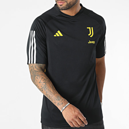 Adidas Performance - Camiseta de fútbol Juventus Slim HZ5056 Negra