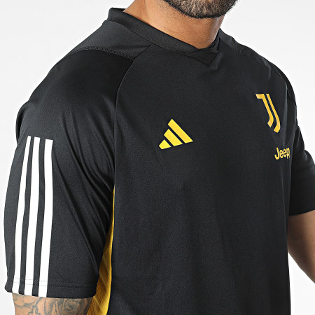 Adidas Performance - Camiseta de fútbol Juventus Slim HZ5056 Negra