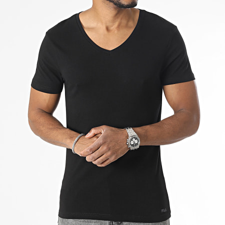 Fila - Camiseta FU5001 Negro