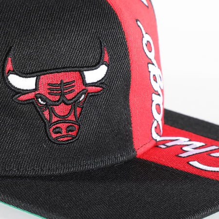 Mitchell and Ness - Over The Tope Chicago Bulls Snapback Cap Negro