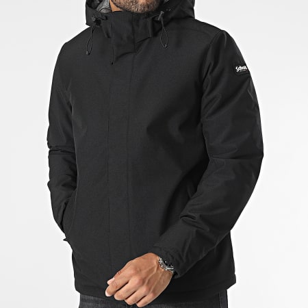 Schott NYC - Parka con cappuccio Nils nero