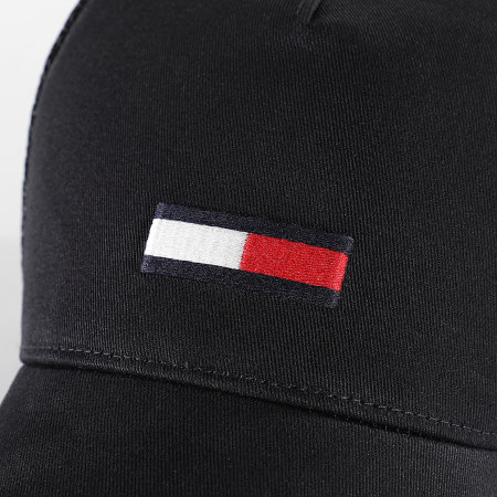 Tommy Jeans - Vlag Trucker Cap 1694 Zwart