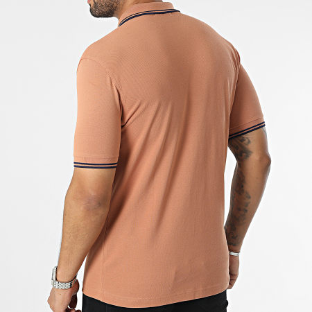 Fred Perry - Polo Manches Courtes Twin Tipped M3600 Rouille