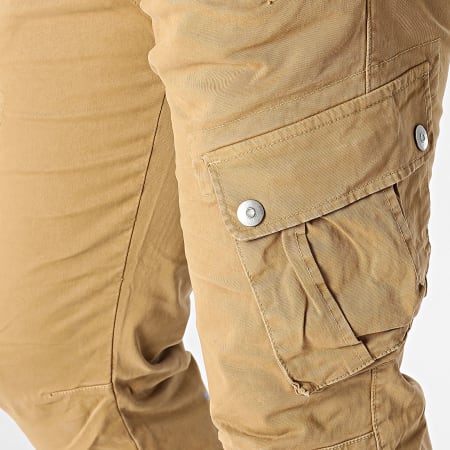 Kymaxx - Pantaloni cargo beige