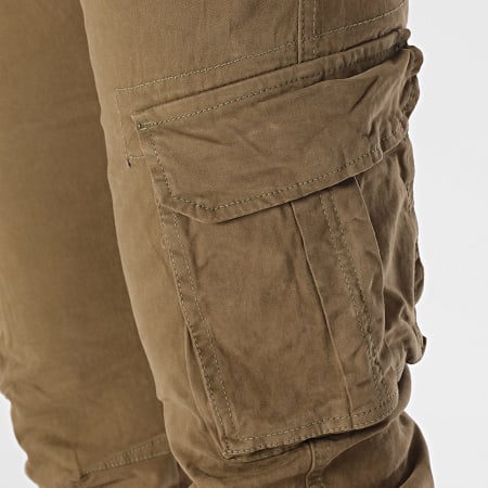 Kymaxx - Pantaloni Cargo color cammello