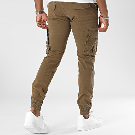 Kymaxx - Pantaloni Cargo color cammello