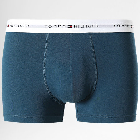 Tommy Hilfiger - Lot De 3 Boxers Signature Cotton Essentials 2761 Bleu Marine Bleu Jaune
